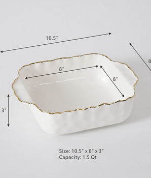 8" x 8" Square Baking Dish POR0023WG