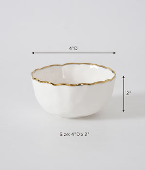 Portofino Snack Bowl POR0030WG
