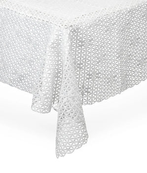 EYELET PETAL TABLECLOTH 70X154