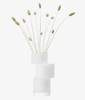 3 Tier Vase Tall Chalk White G1728-26-391