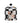 Porcelain Checkered Sm Jar K-PJCB-S