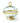 SPHERE HONEY JAR W/ SPOON GOLD 51126
