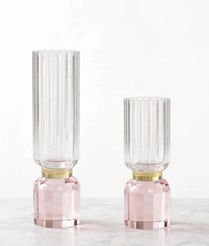 RIM CRYSTAL VASES