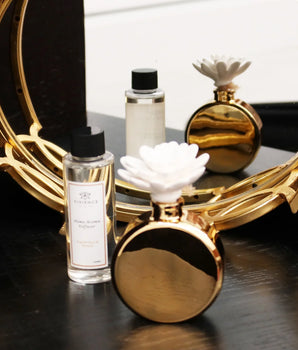 Gold With white Flower Iris & Rose VD3056
