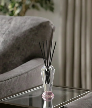 CRYSTAL REED DIFFUSER W/PINK BASE VRD4317
