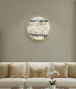 Leatherite Serene Kosel Wall Clock WCLSK01