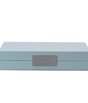 Box Powder Blue & Gold 4x9 BX1201