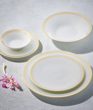 AMBASSADOR DINNERWARE SET 20PC S/4 VS-2013-AG