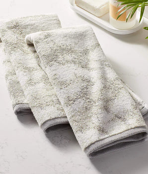 Marble Grey Hand Towel