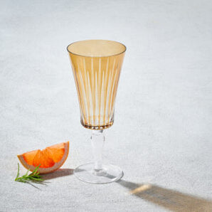 Timeless Amber Water Glass S/6 VD-TML-13AM