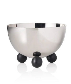 Temari Foot Bowl 6in Black 50954