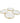 WHITE HAMMERED SALAD PLATES W/ GOLD SCALLOPED EDGE S/4 VSP4949