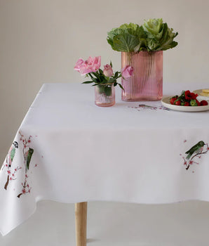 BIRD TABLECLOTH 60X84