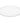 Glass Chargers W/ White Rim S/4 CC2224W