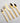 Crown Sapphire Shiny Gold Square Flatware VC-162
