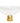 White Glass Bowl Gold Stem GFB2939