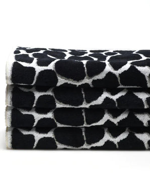 Dazzle Black & White Hand Towel