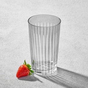 Timeless Highball Water Glass, Smoked, 15.5 oz S/6  VD-TML-15SM