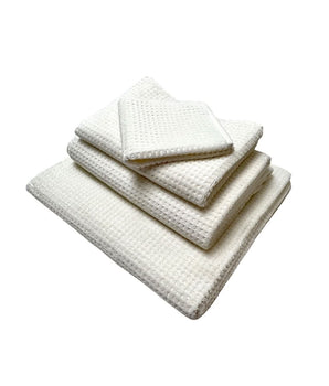 Waffle Ivory B/Sh Towel