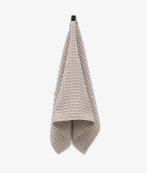 Waffle Taupe Fingertip Towel