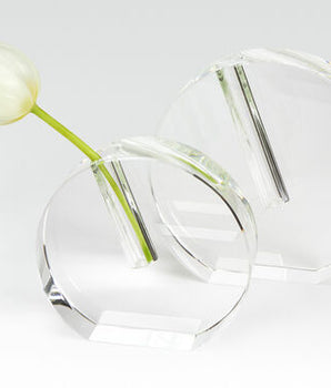 Crystal Glass Bud Vase Sm PH470VAS