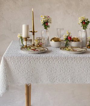 EBONY UNLINED TABLECLOTH 72X144