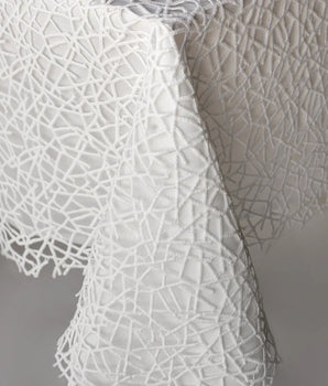 BEIGE EBONY UNLINED TABLECLOTH 72X160