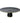 Black Alabaster Cake Plate with White Stem CCK347