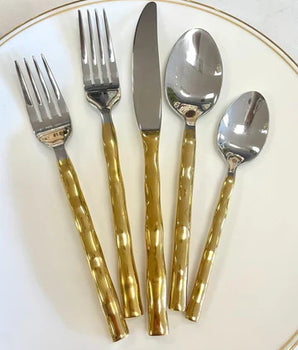 Flamingo Flatware 1/2 gold 20pcs G101072