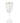 Wine Glass Square Shaped W/ Gold Rim Set/6  VWN2999