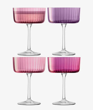 Gems Champagne Cocktail Glass 8oz Assort S/4 G1768-08-149