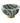 BLACK MARBLE CANDY DISH 50696