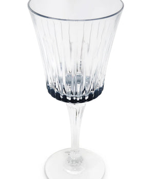 WATER GLASS W/ SMOKE BOTTTOM VWR4381