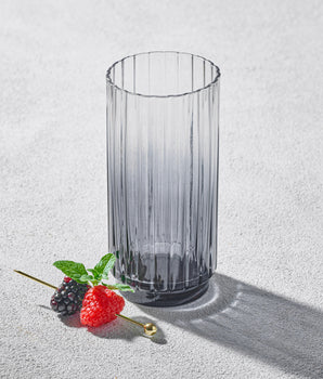 Elegant Highball Glass Smoked 15.5 oz S/6 VD-15-ESM