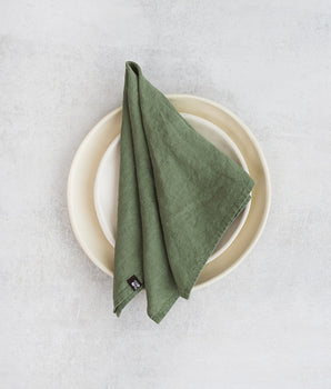 LUSTER GREEN NAPKIN