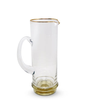Pitcher w/ Gold Base and Rim VPG3909
