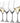 CHIC LONG STEM CLEAR CRYSTAL WINE GLASS 16oz S/4 MK-JANE16