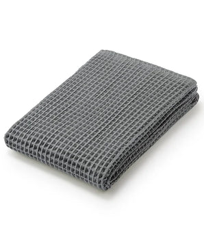 Waffle Grey Bath Towel