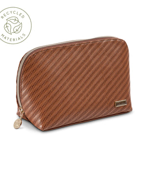 ROSEWOOD COGNAC LOLA MAKEUP BAG ROS-09-CON-LOL