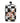 Porcelain Checkered Jar Medium K-PJCB-M