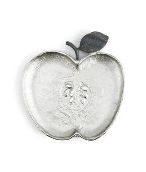 Apple Plate Silver 110789