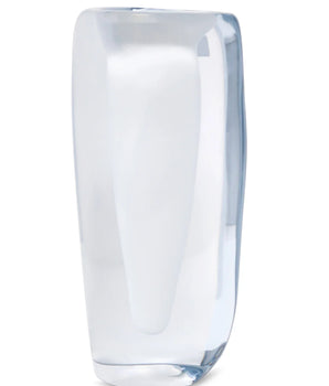 GLASS DOUBLE WALL VASE WHITE INNER VWV4986