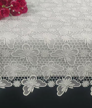Tablecloth Lace Butterfly 70x108 - Lined TC1735L