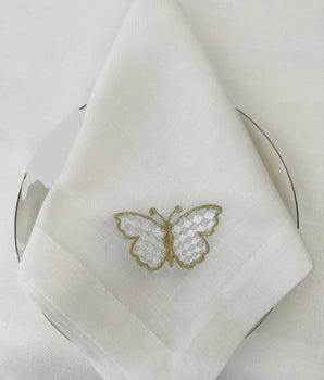 Hemstitch Challah Cover Silver Small