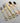 Venice Mirror Full Gold Flatware S/4  VF-03