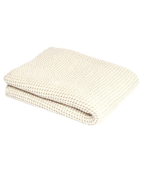 Waffle Ivory Bath Towel