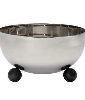 Temari Food Bowl Silver 10in 50921
