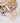 Colorblock Flatware Gold Handles S/4 VF858SG