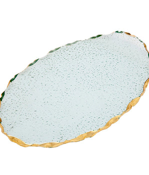 Harper 10''Bend Oval Tray 48883