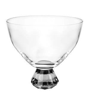 Bowl with Smoked Diamond Base 9"D VSB4220S